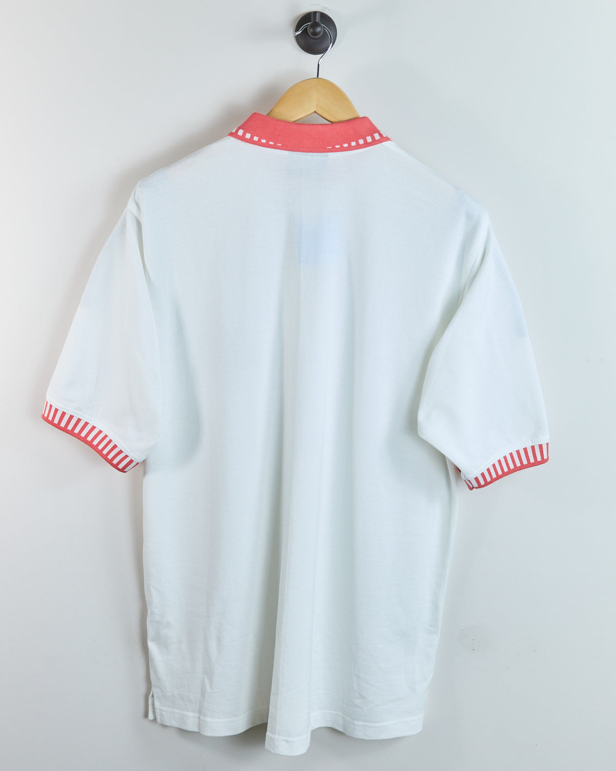 90s Glenmuir White/Coral Ryder Cup Polo, NWT (L)