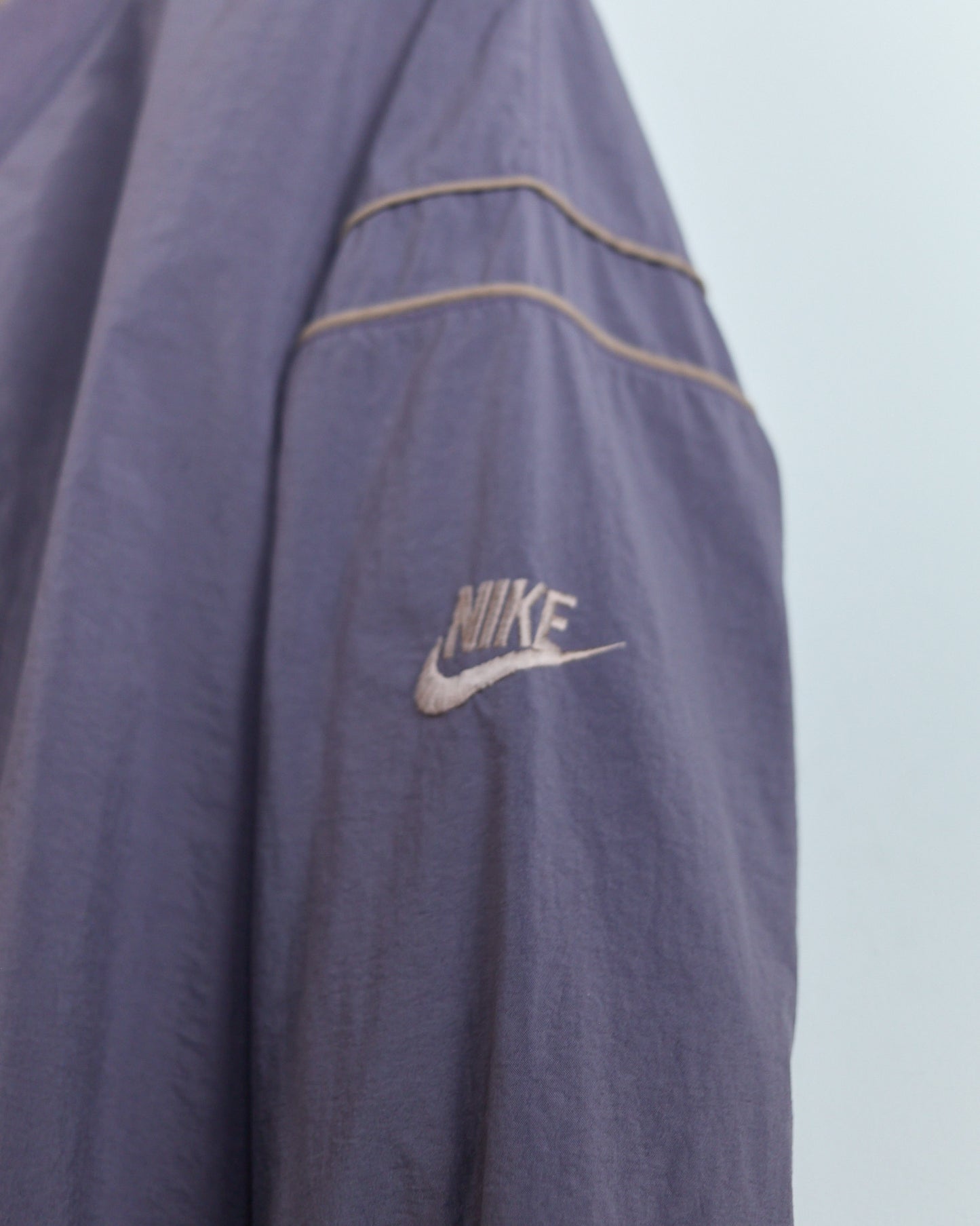 90s Nike Golf Purple V Neck Windbreaker, Super Rare (XL)