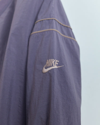 90s Nike Golf Purple V Neck Windbreaker, Super Rare (XL)