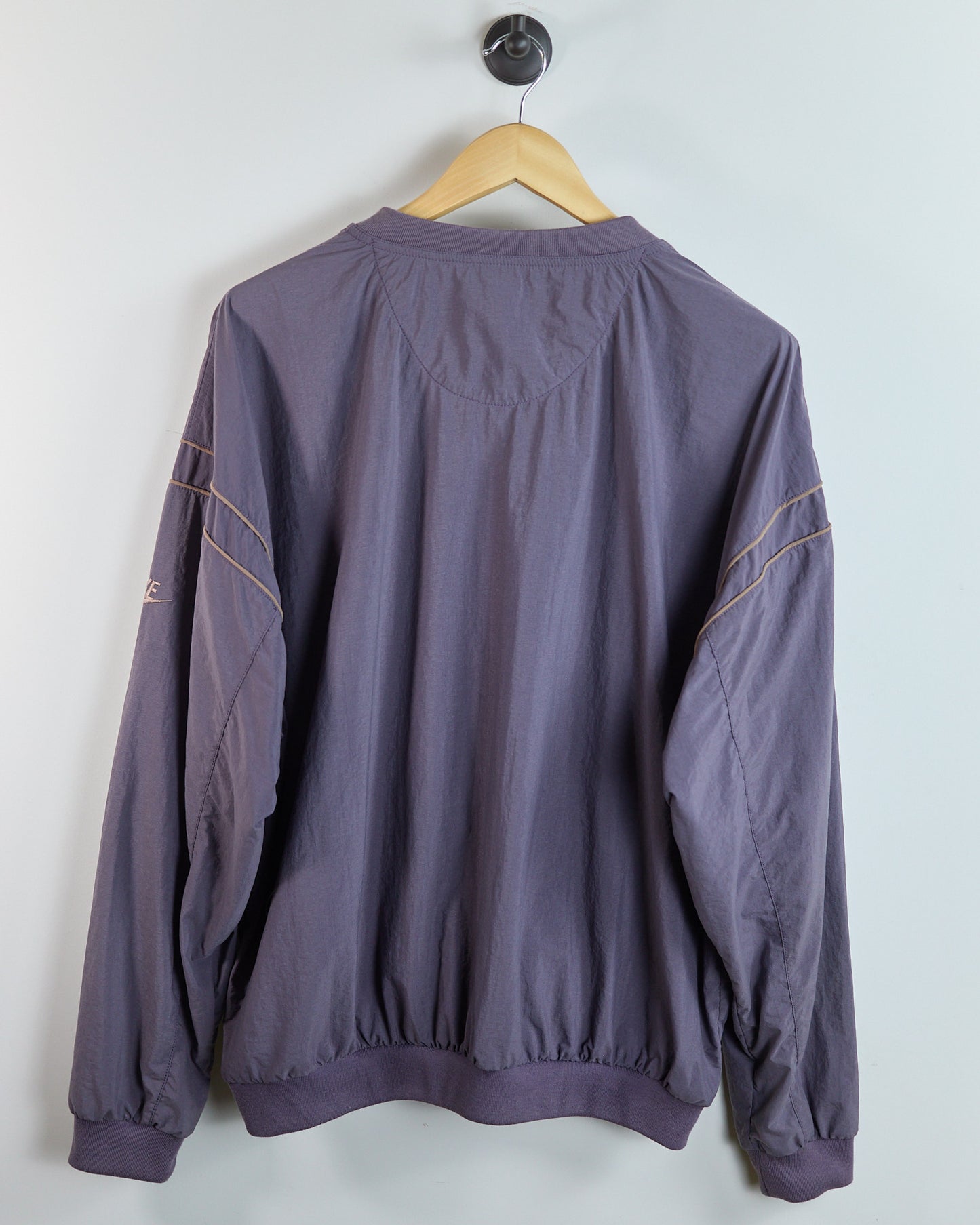 90s Nike Golf Purple V Neck Windbreaker, Super Rare (XL)