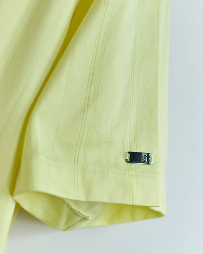 90s to 00s Nike Golf Tiger Woods Yellow Polo (L)