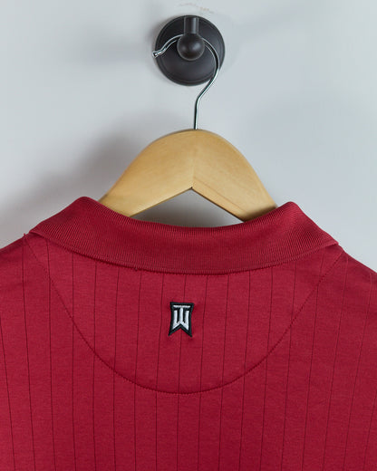 90s Nike Golf Tiger Woods Dark Red Polo (L)