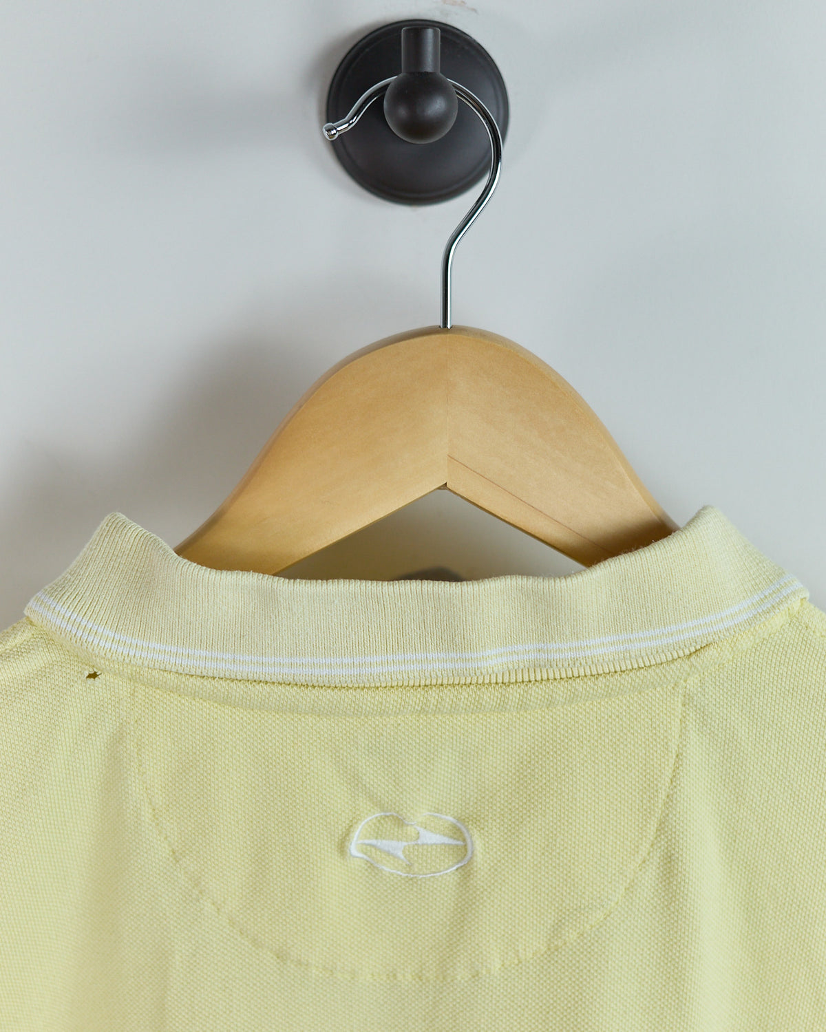 90s Nike Golf Tiger Woods Yin Yang Yellow Zip Up Polo (M)