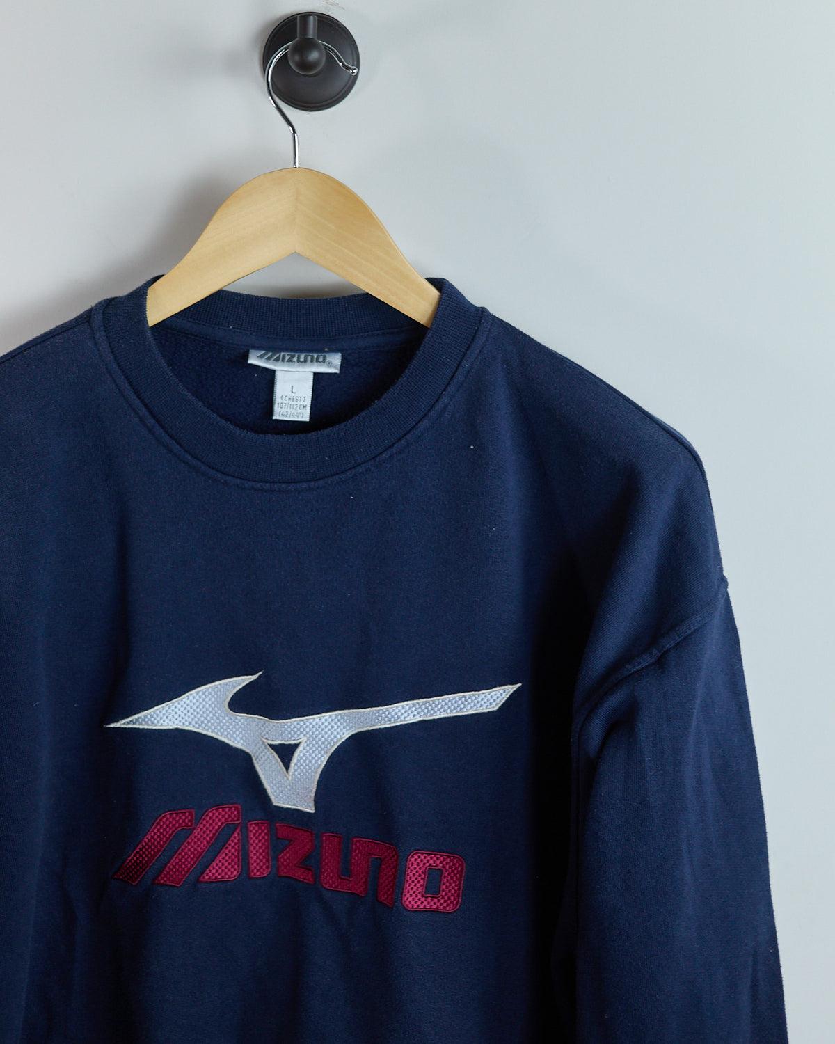 90s Mizuno Golf Blue Crew Neck Jumper (L)
