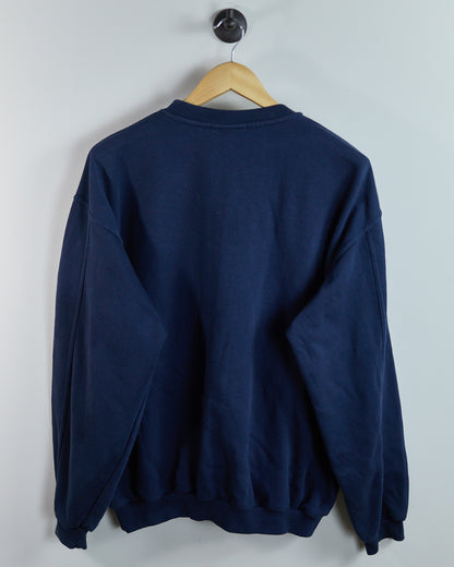 90s Mizuno Golf Blue Crew Neck Jumper (L)