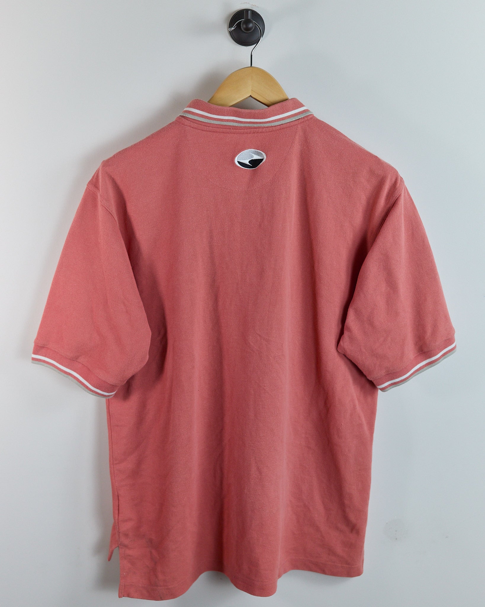 90s Nike Golf Orange/Pink Zip Up Polo (M) | Rules of Golf – The