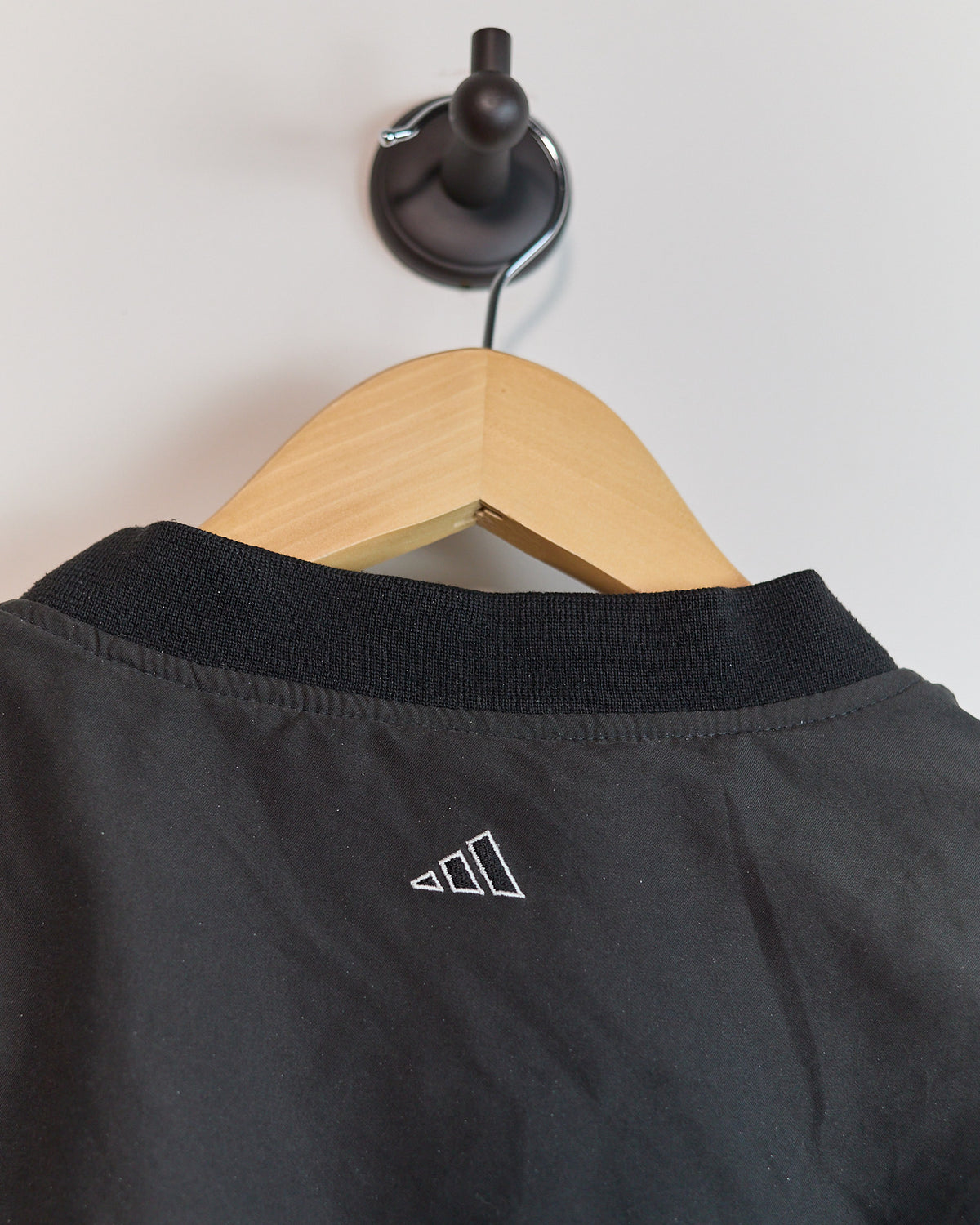 90s Adidas Golf Black/Red Windbreaker gilet(M)