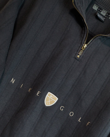 Early 90s Nike Golf Grey Quarter Zip Jumper (L)