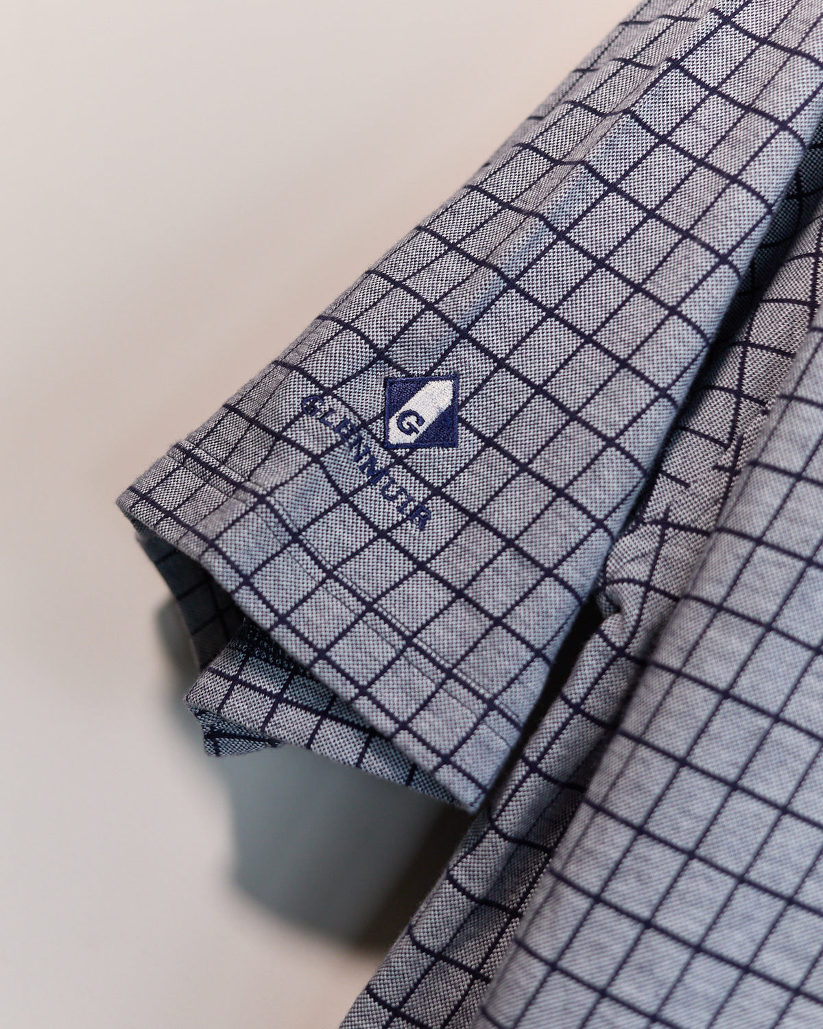 Late 90s Glenmuir Grey/Navy Pattern Ryder Cup Polo (L)