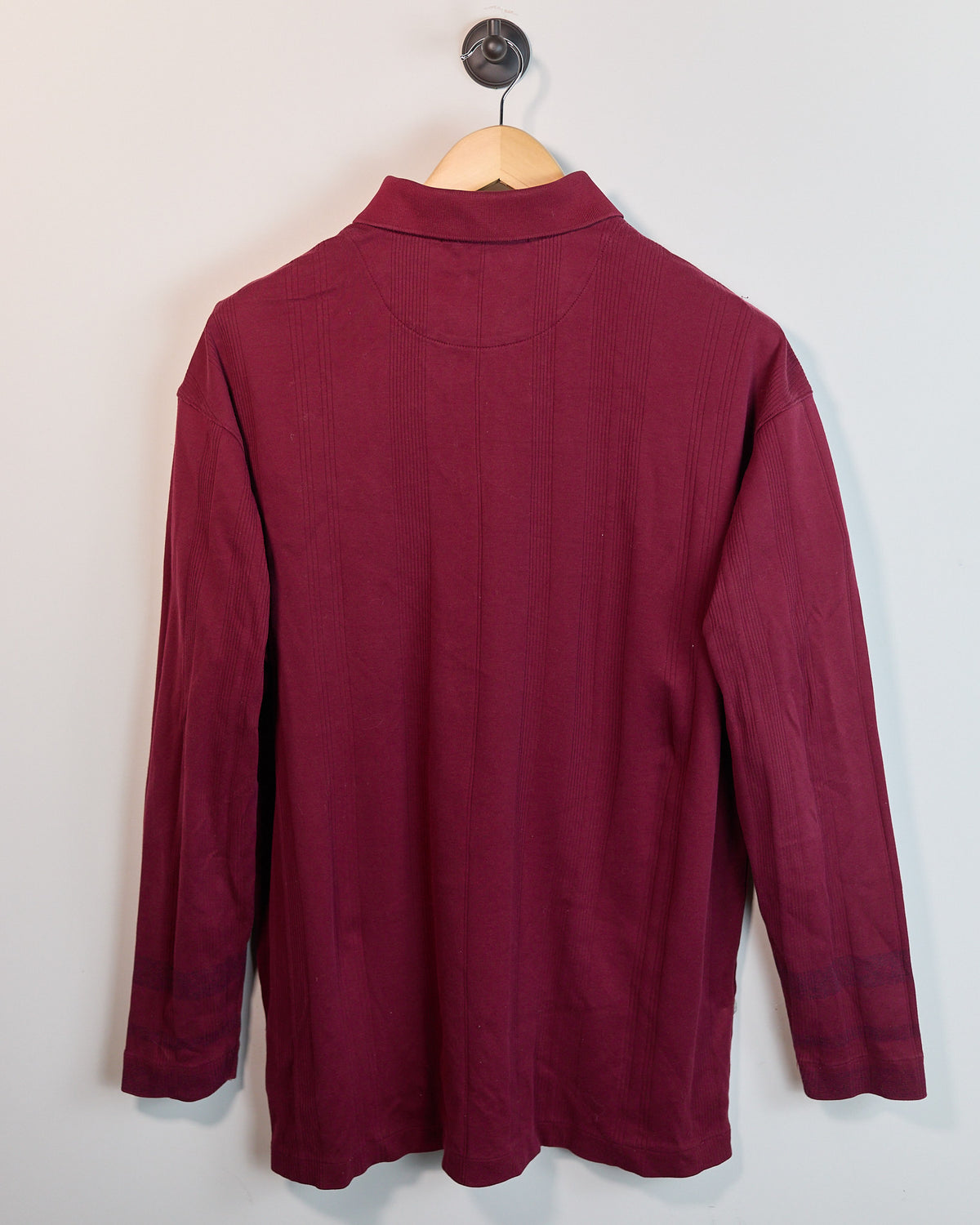 Early 90s Nike Golf Tiger Woods Red Long Sleeve Polo (L, but bigger)