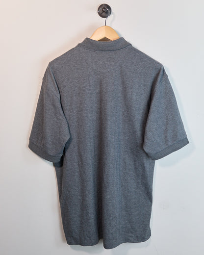 Early 00s Nike Golf Tiger Woods Dark Grey Short Sleeve Polo (L)