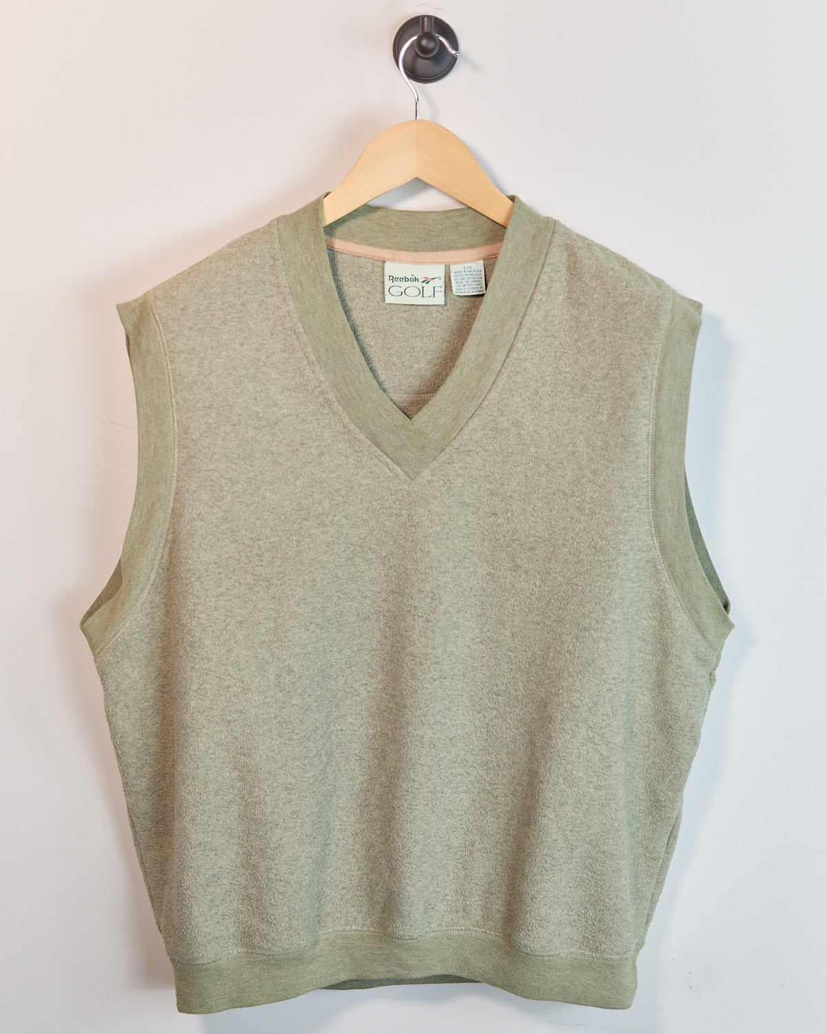 Mid 90s Reebok Light Green Vest (L)