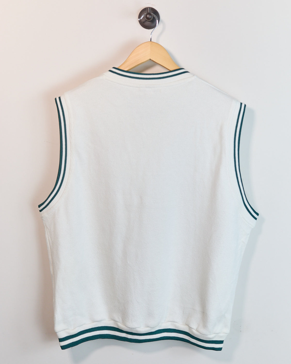 90s Mizuno Golf White/Green Vest (XXL but smaller)
