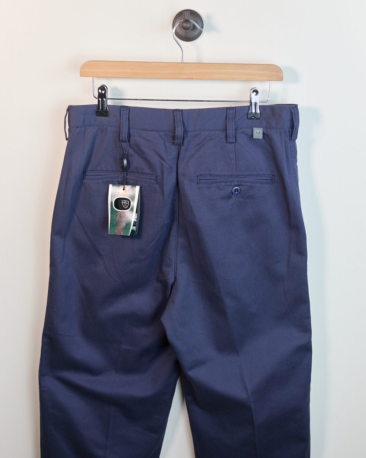 90s Nike Golf Navy Double Pleated Chinos (32/32)