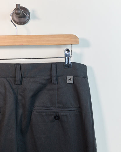 90s Nike Golf Black Double Pleated Chinos (32/32)
