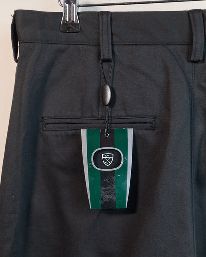 90s Nike Golf Black Double Pleated Chinos (32/32)
