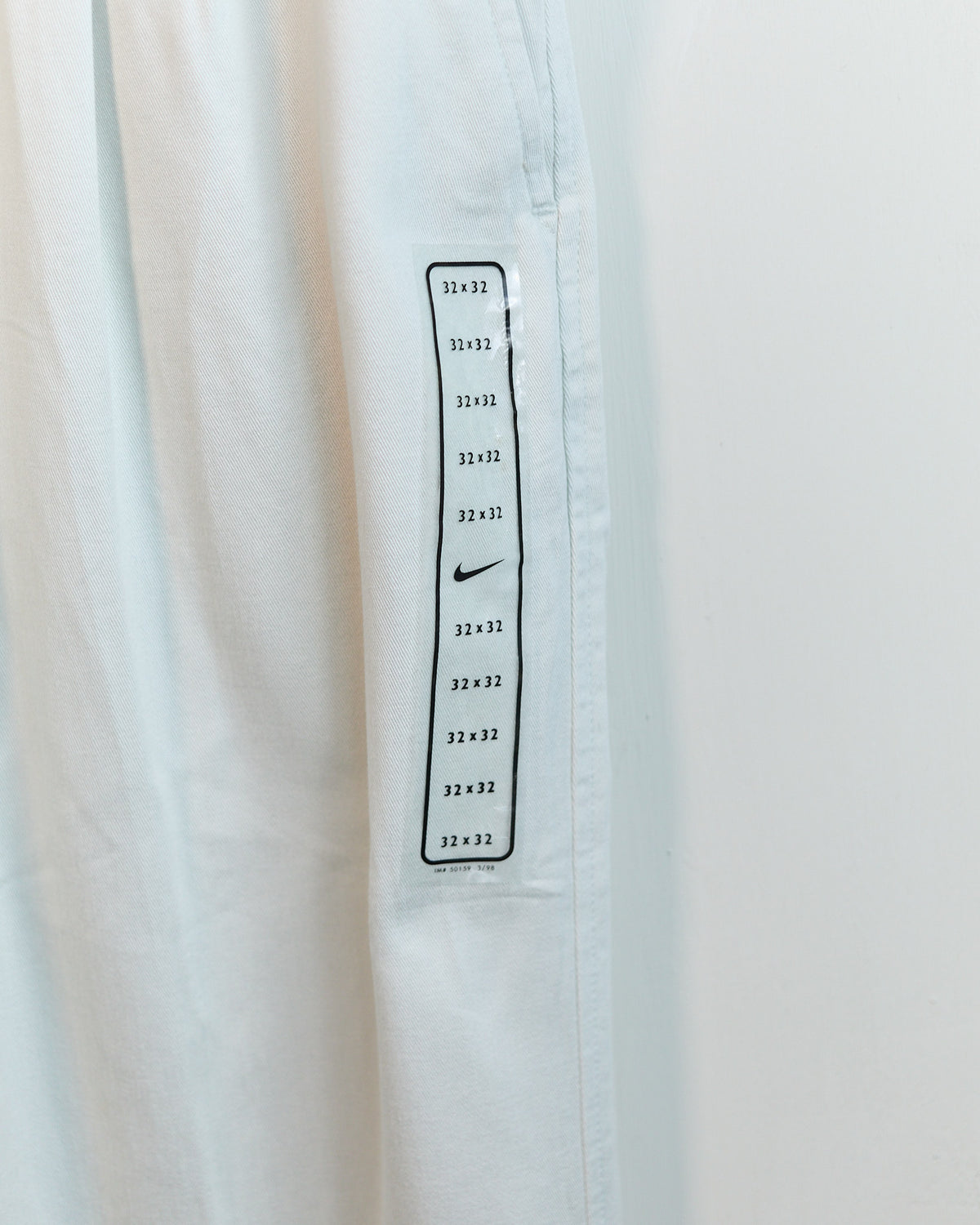 90s Nike Golf Cream Double Pleated Chinos (32/32)