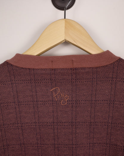 90s Ping Golf Maroon/Black Knitwear (XXL)