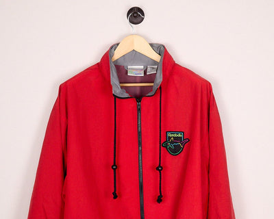 Early 90s Reebok x Greg Norman Red/Black Full-Zip (L)