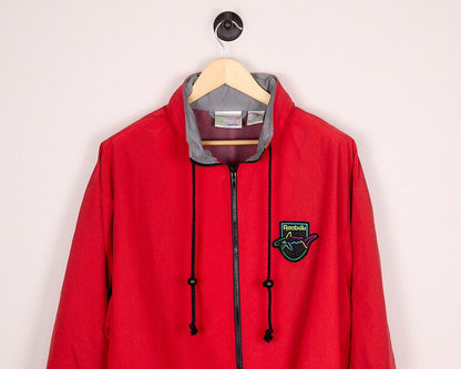 Early 90s Reebok x Greg Norman Red/Black Full-Zip (L)