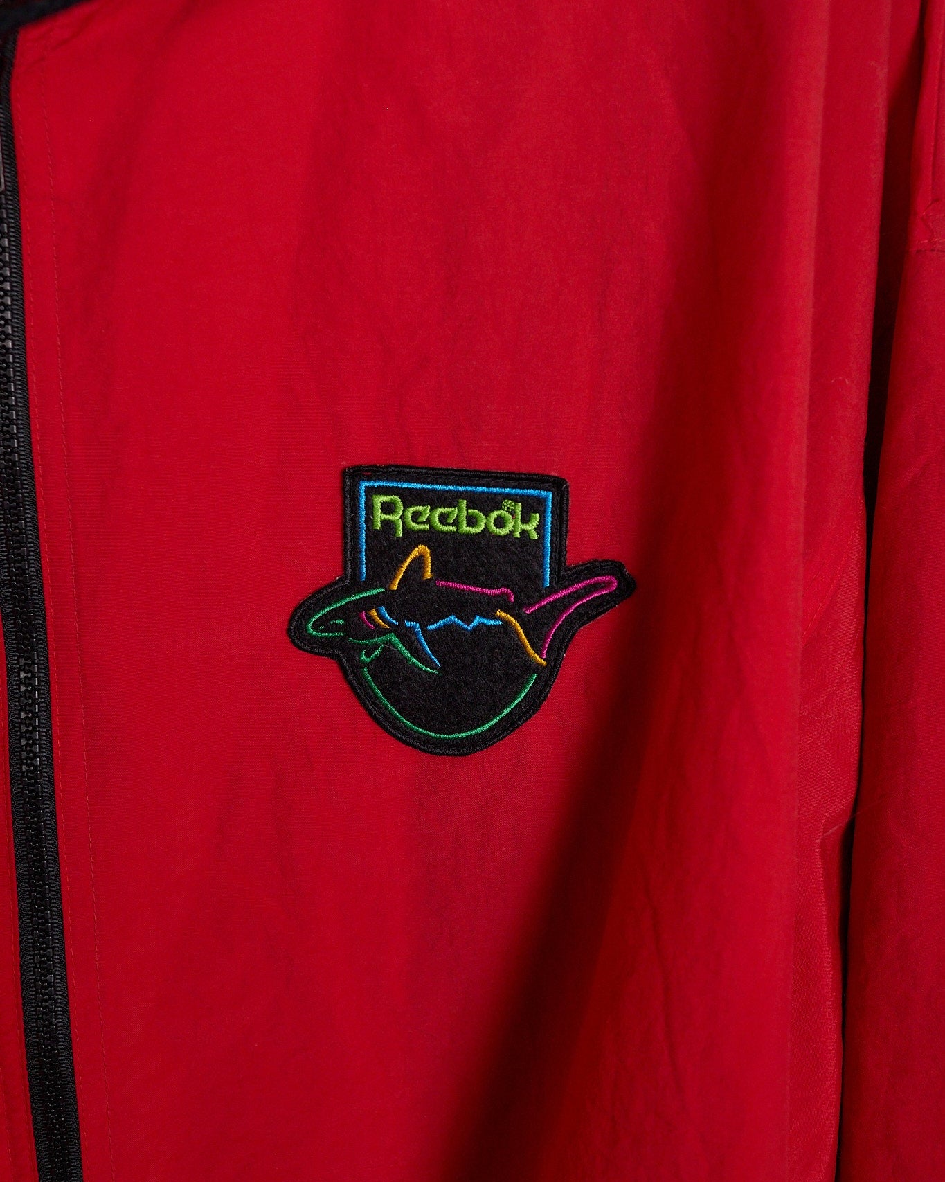 Early 90s Reebok x Greg Norman Red/Black Full-Zip (L)