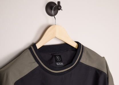 90s Nike Golf Black/Grey Windbreaker (XL)
