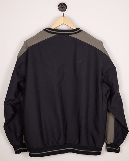 90s Nike Golf Black/Grey Windbreaker (XL)