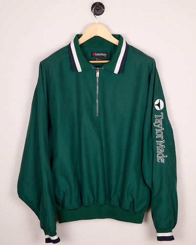 Early 90s TaylorMade Golf Green/White Full-Zip (XL)