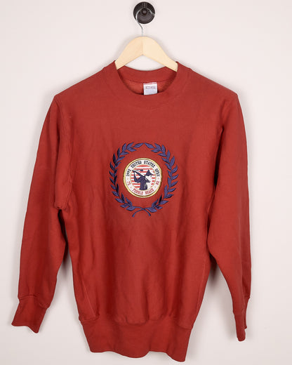 80s Tournament Series Red/Blue Knitwear (S/M)