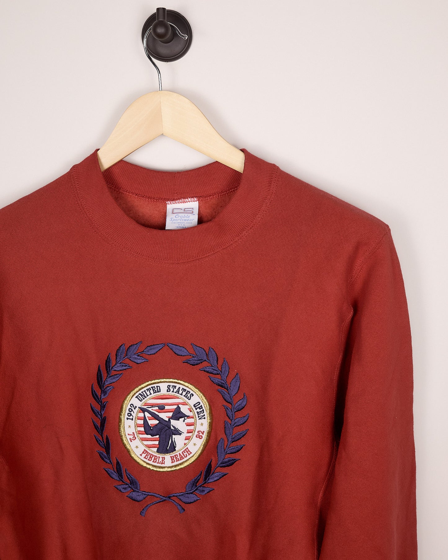 80s Tournament Series Red/Blue Knitwear (S/M)