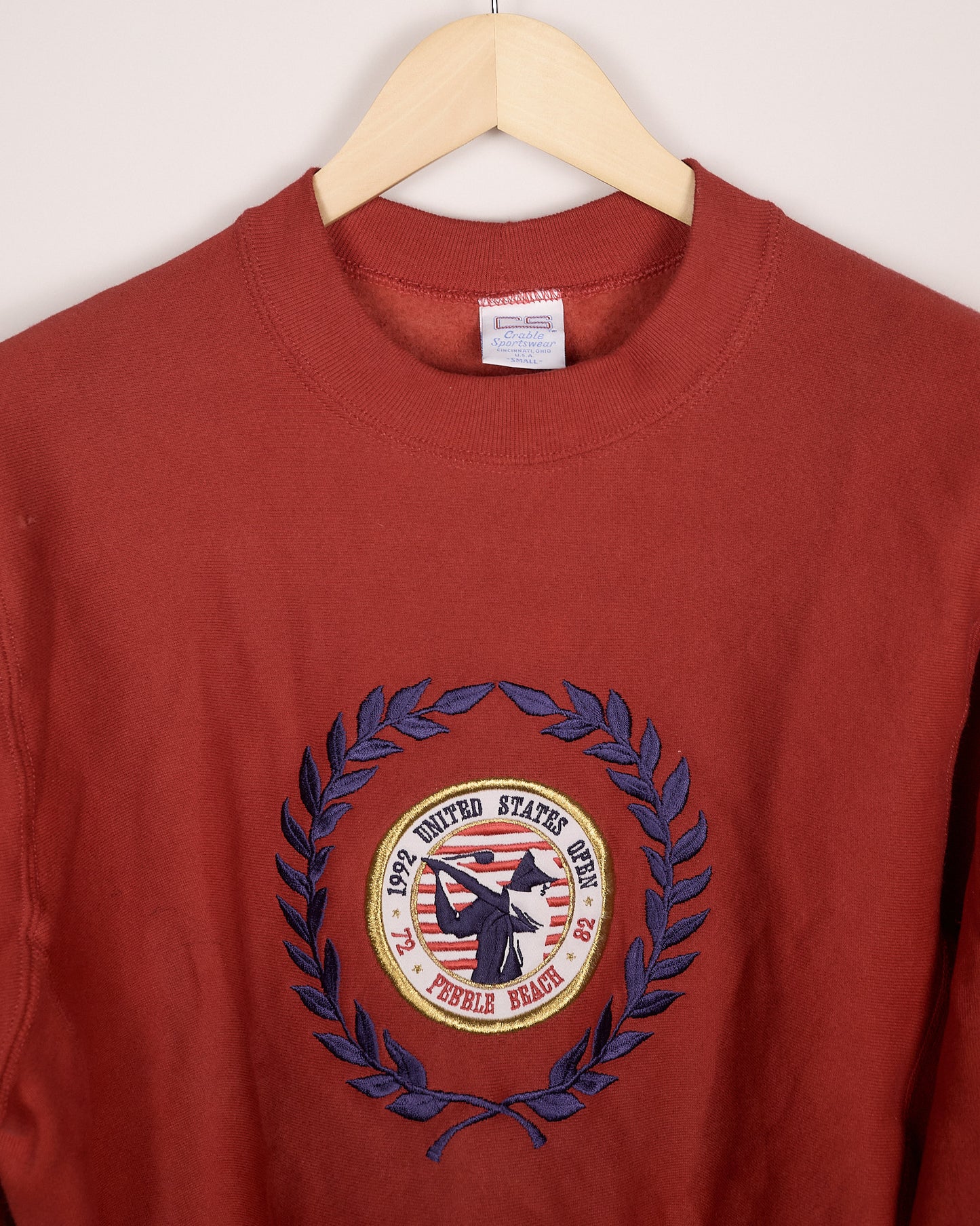80s Tournament Series Red/Blue Knitwear (S/M)