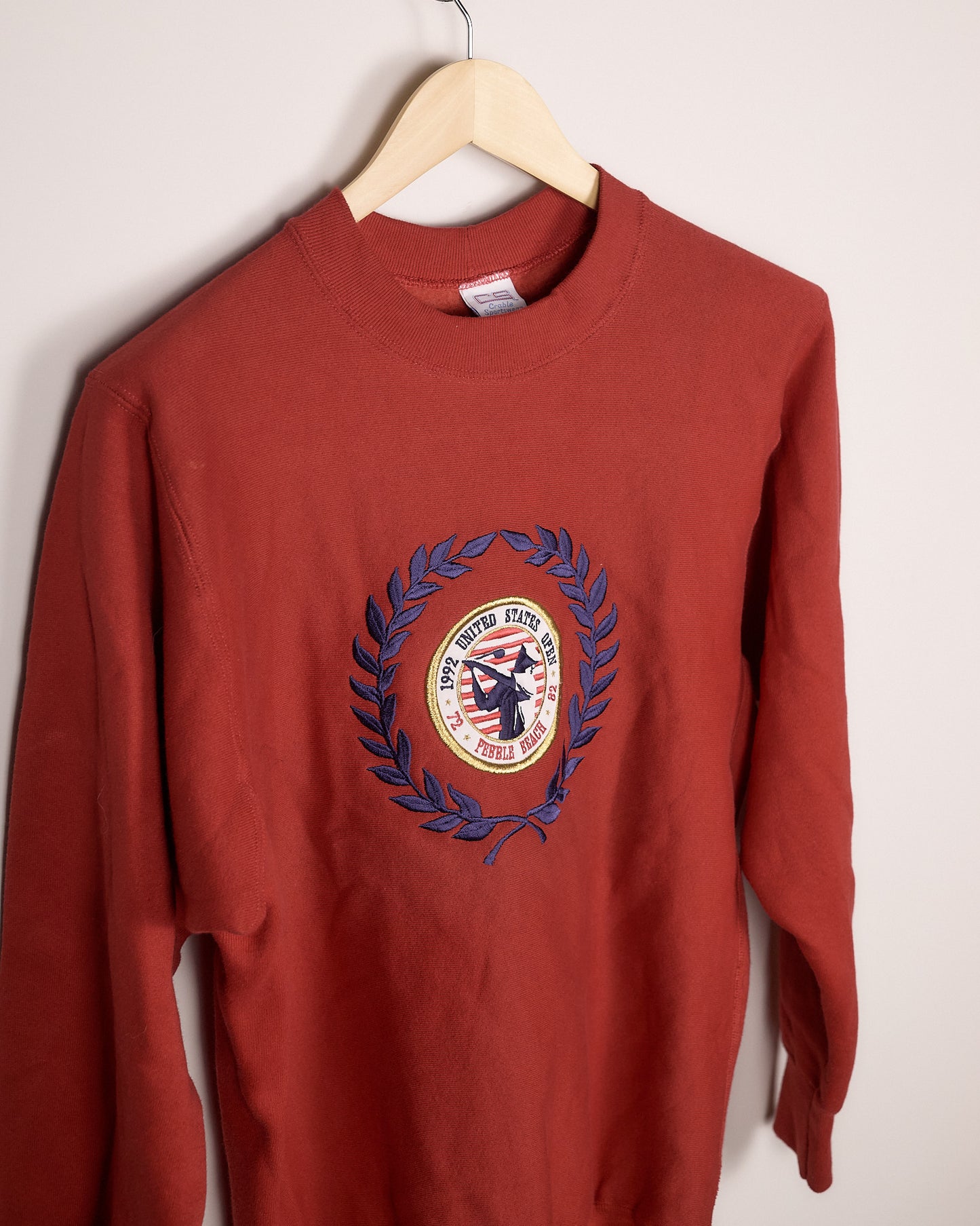 80s Tournament Series Red/Blue Knitwear (S/M)