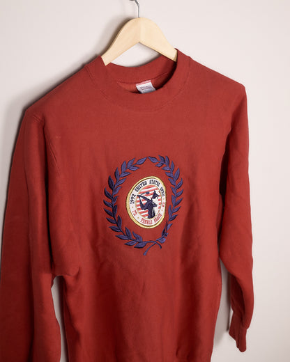80s Tournament Series Red/Blue Knitwear (S/M)