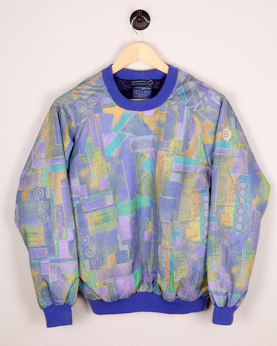 Early 90s Sunderland of Scotland Blue/Turquoise Windbreaker (S)