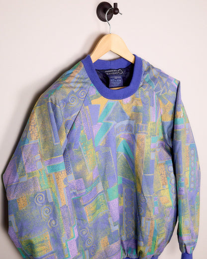 Early 90s Sunderland of Scotland Blue/Turquoise Windbreaker (S)