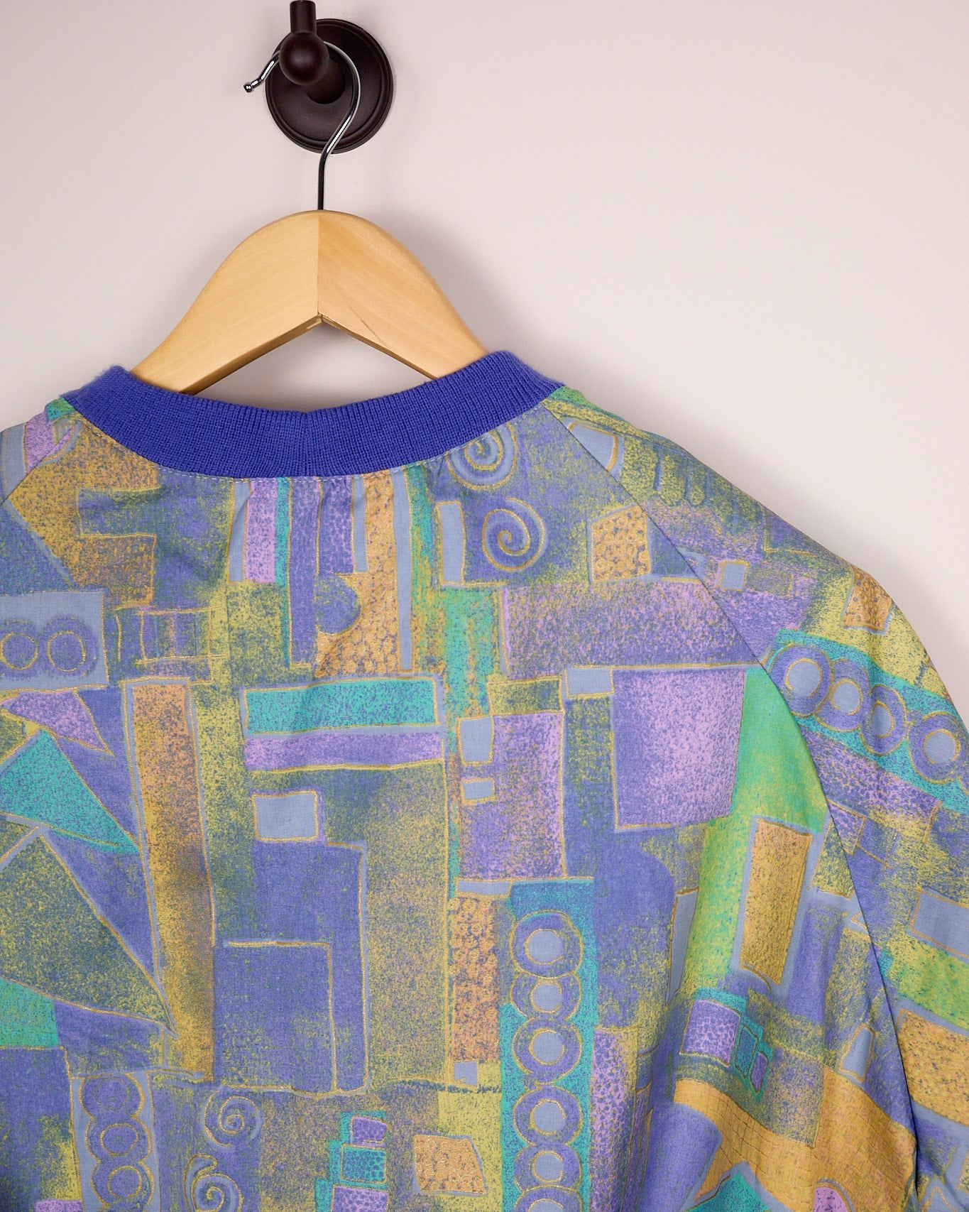 Early 90s Sunderland of Scotland Blue/Turquoise Windbreaker (S)