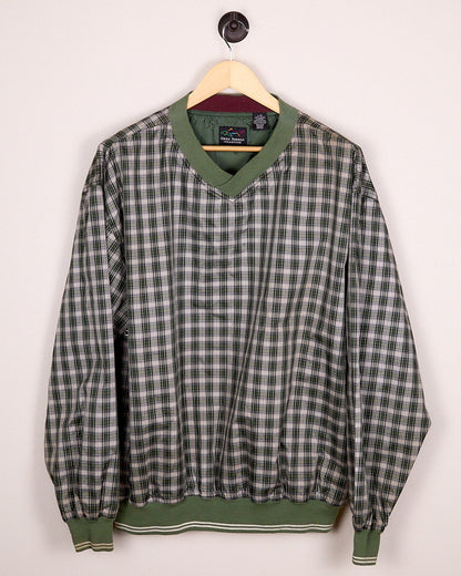 early 90s Greg Norman Collection Green/White Windbreaker (L)