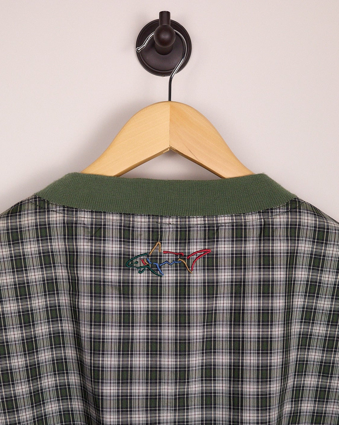 early 90s Greg Norman Collection Green/White Windbreaker (L)