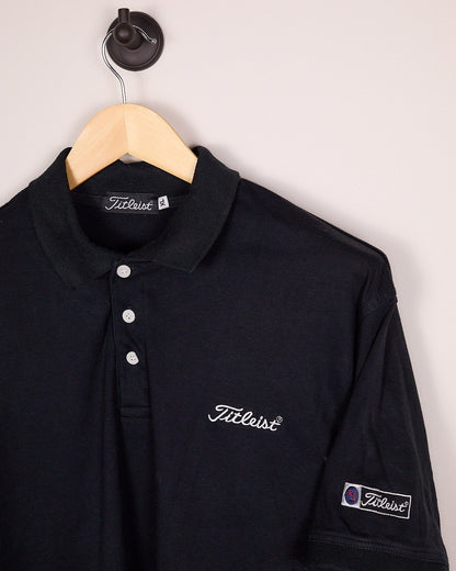 Early 90s Titleist Black/White Polo (XL)