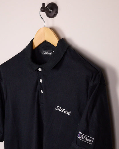 Early 90s Titleist Black/White Polo (XL)