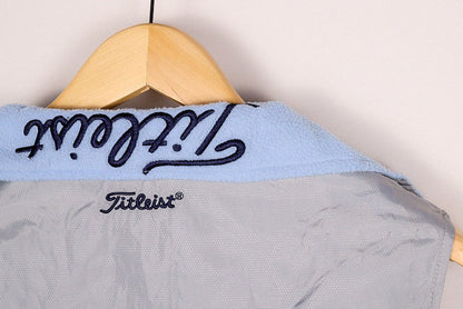 90s/00s Titleist Grey Reversible/Baby Blue Gilet (M)