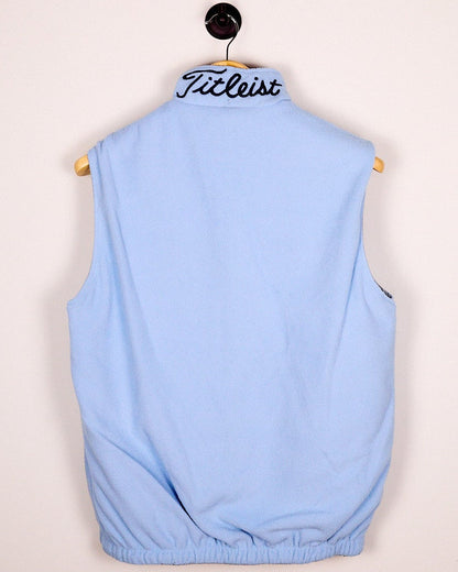 90s/00s Titleist Grey Reversible/Baby Blue Gilet (M)