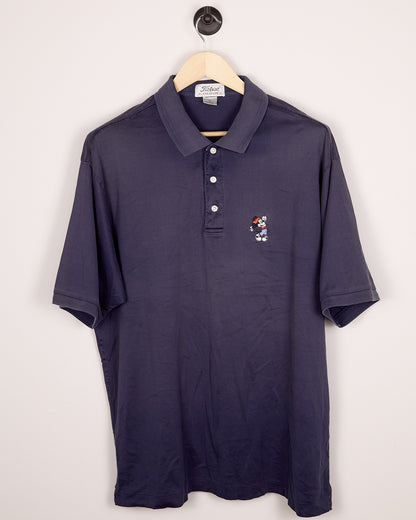 90s Titleist by Corbin Disney Mickey Golf Blue Polo (XL)