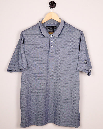 90s/00s Nike Golf Blue/Dark Blue Polo (L)
