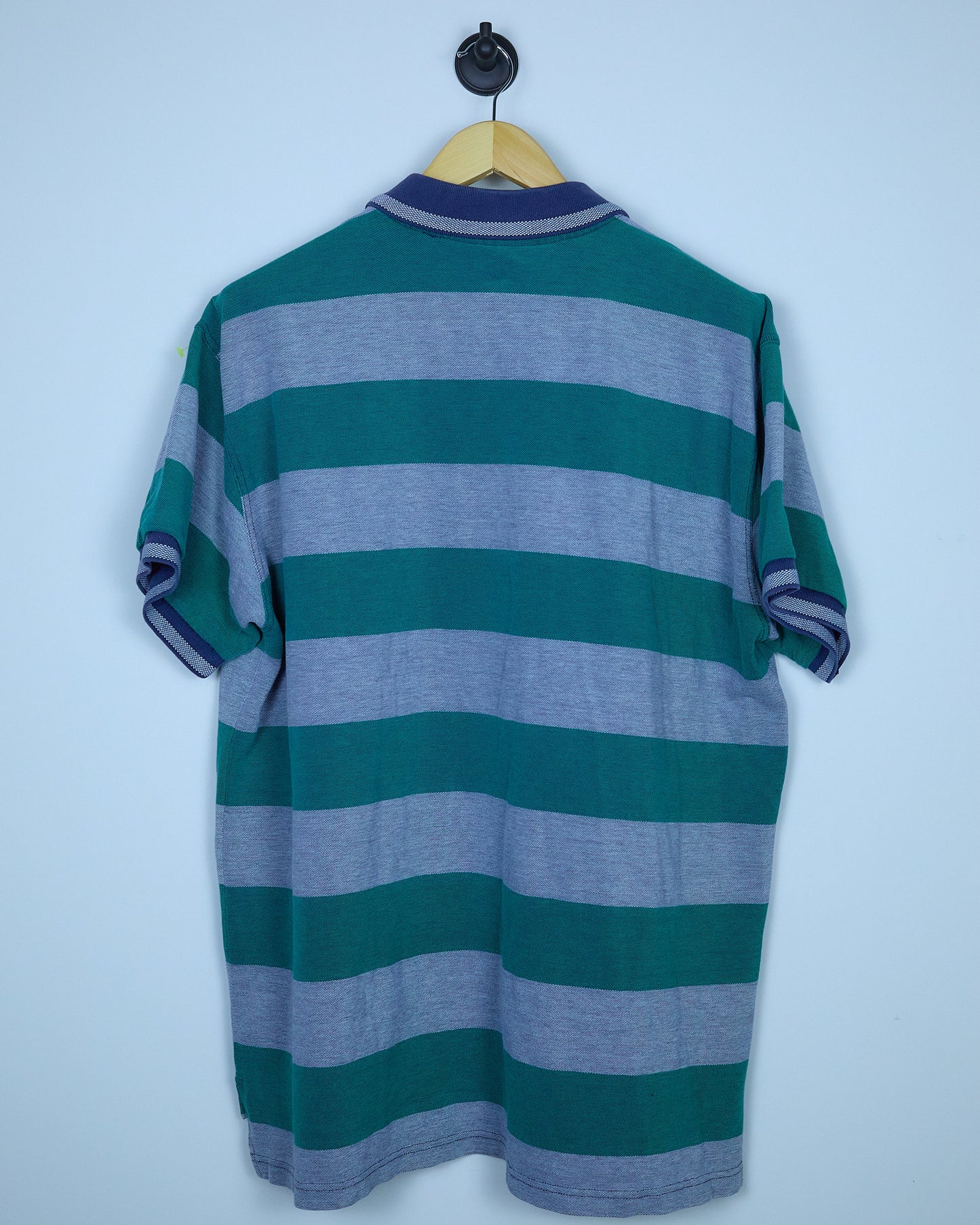 80s/90s Slazenger x Masters Golf Green/Grey Polo (XL)