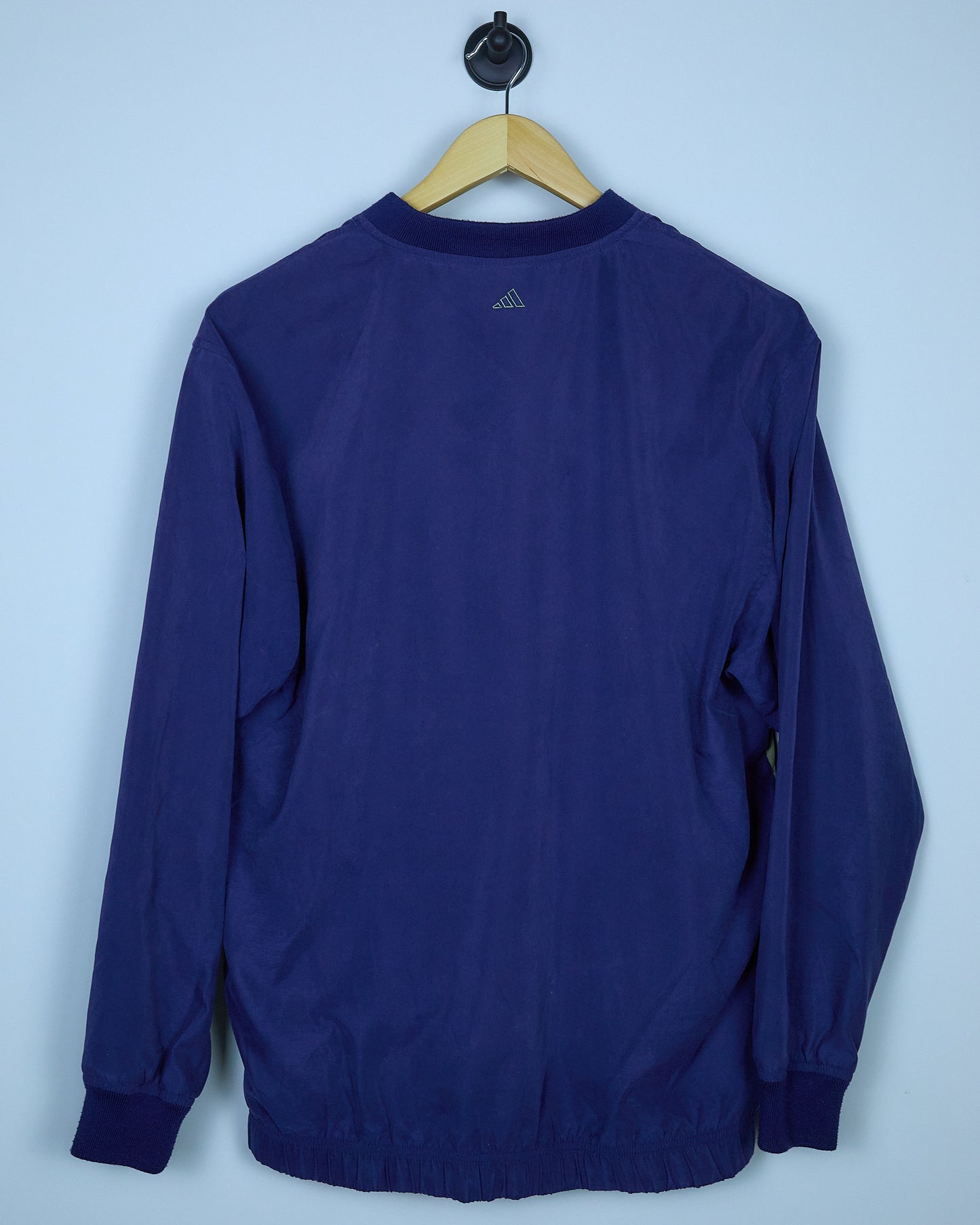 Mid 90s Adidas Golf Blue/Brown Windbreaker (L)