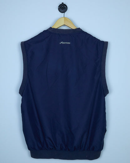 Early 90s Augusta Masters Blue V Neck Gilet (M)
