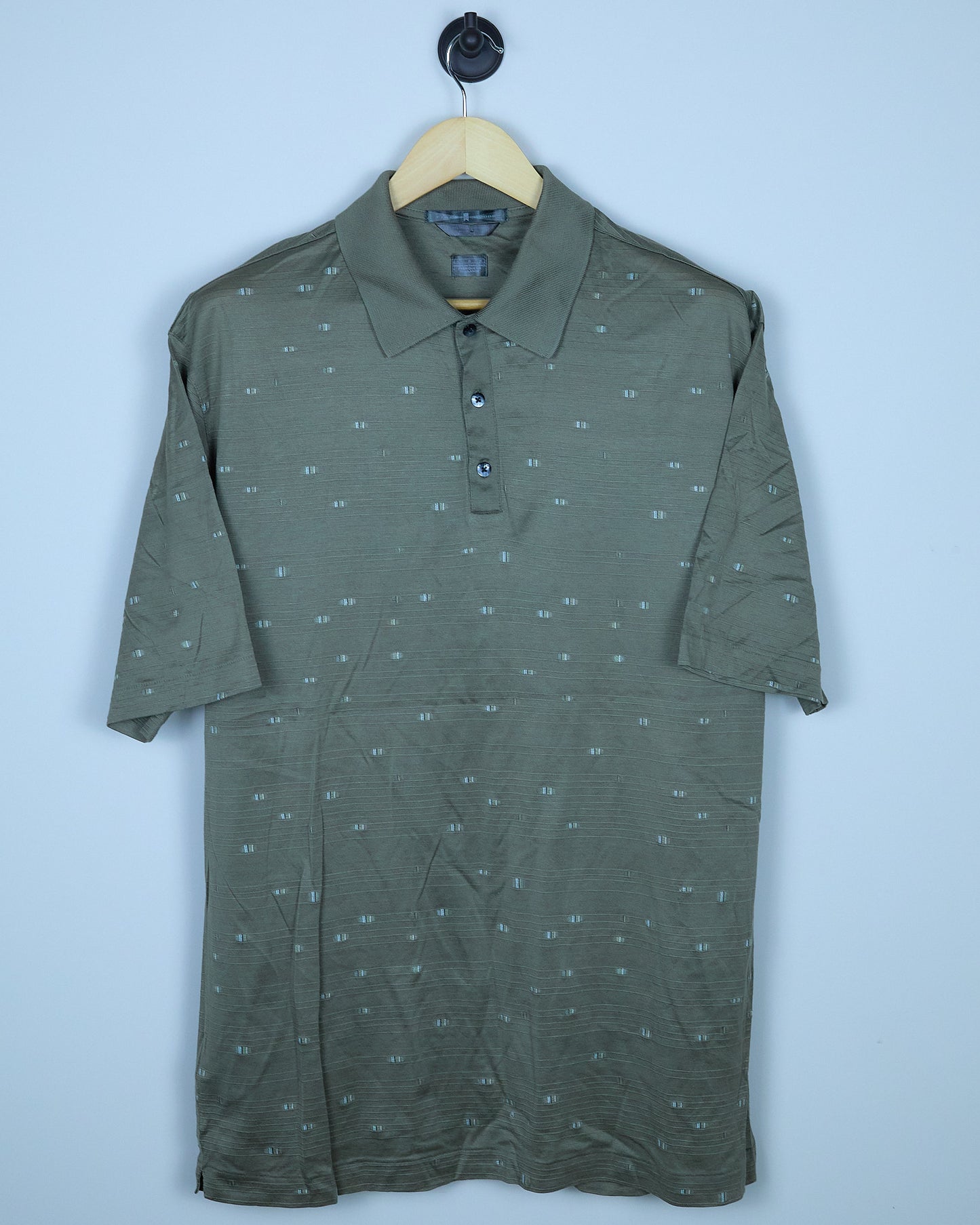 Late 90s Nike Golf Tiger Woods Brown Polo (L)
