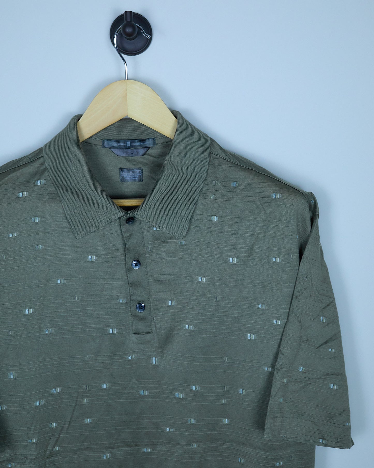 Late 90s Nike Golf Tiger Woods Brown Polo (L)