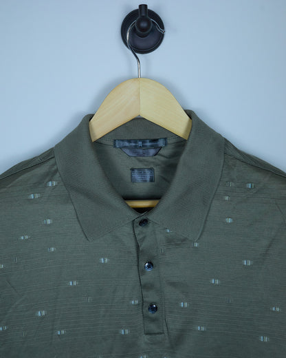 Late 90s Nike Golf Tiger Woods Brown Polo (L)